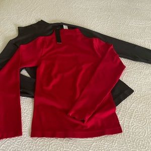 Bundle, Mock Turtleneck Woorkout Shirts